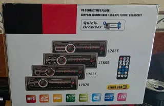 Radio MP3 para Coche FM USB SD