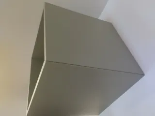 Cubo Estantería Eket Ikea con rieles