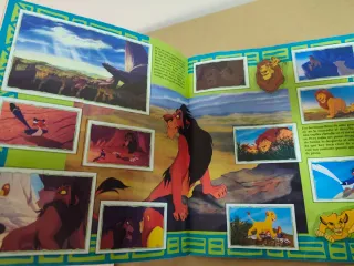 Álbum Panini El Rey León Completo