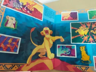 Álbum Panini El Rey León Completo