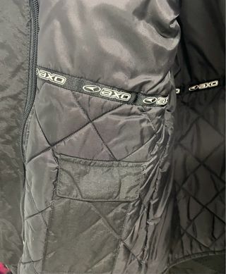 Chaqueta Moto Axo Negra y Gris Talla XL