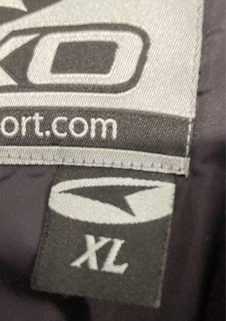 Chaqueta Moto Axo Negra y Gris Talla XL