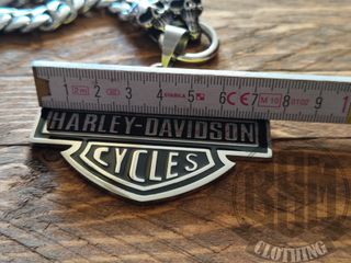 Collana skull Harley Davidson strong