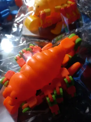 Lote 4 Juguetes Cangrejo/Langosta