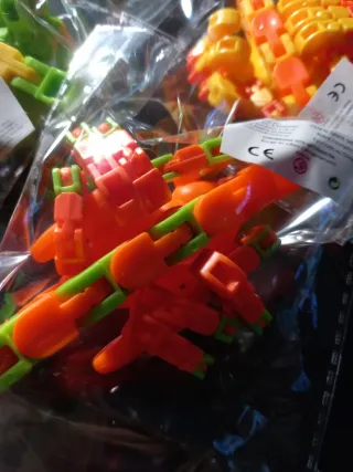 Lote 4 Juguetes Cangrejo/Langosta