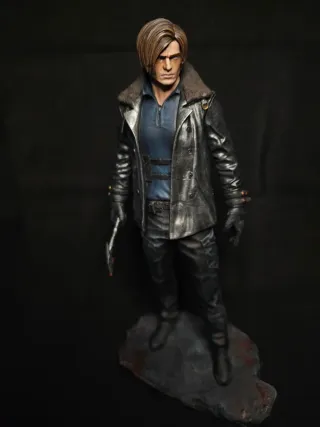 Figura Leon Resident Evil Requiem 24 cm