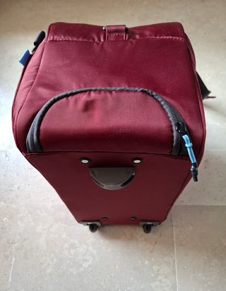 Bolso de viaje cabina con ruedas, asas y bandolera