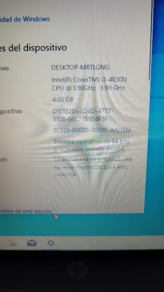 Portátil HP Pavilion Negro/Plateado