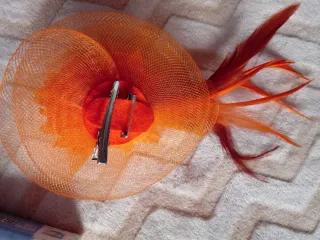 Tocado fiesta  verde