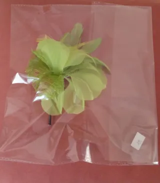 Tocado fiesta  verde