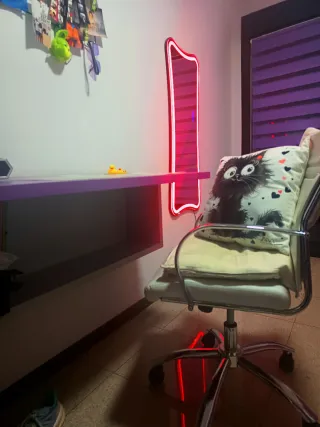 Escritorio abatible con estantería 101 x 51 x 40cm