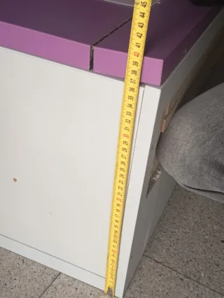 Escritorio abatible con estantería 101 x 51 x 40cm