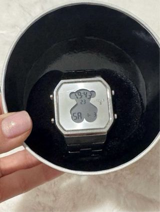 Reloj Tous D-Bear Digital Plata