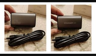 ESSAGER Cargador 67W 2USB-A + 2USB-C Gris