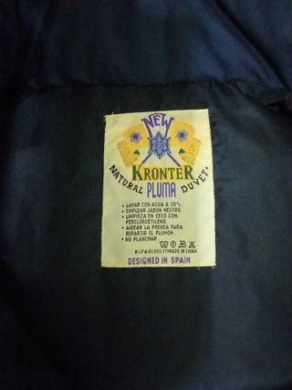 Chaqueta Plumas Vintage L *Envío incluido*