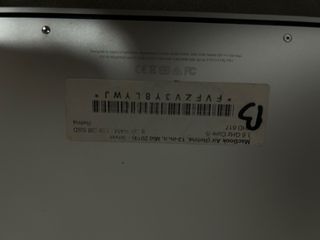 MacBook Air 13” 2019 Plata