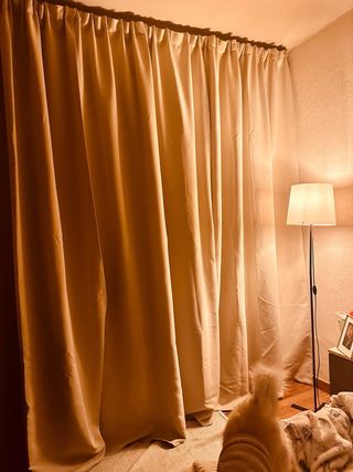 Cortinas Beige 140An x260Al cm