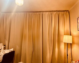 Cortinas Beige 140An x260Al cm