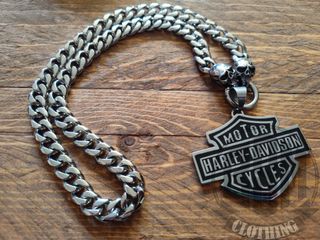 Collana Harley Davidson con ciondolo BS