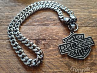 Collana Harley Davidson con ciondolo BS