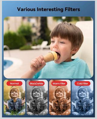 Cámara Digital 48MP Zoom 16X + Tarjeta 32GB