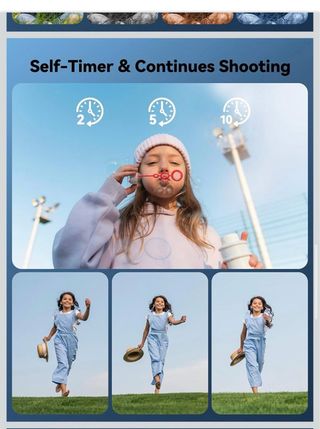 Cámara Digital 48MP Zoom 16X + Tarjeta 32GB