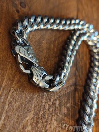 Collana Harley Davidson Argento e Nero