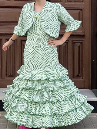 Traje Flamenca Talla 40/42 con torerita
