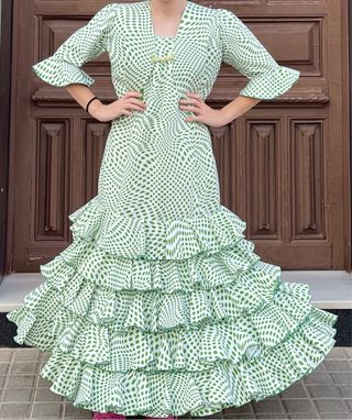 Traje Flamenca Talla 40/42 con torerita
