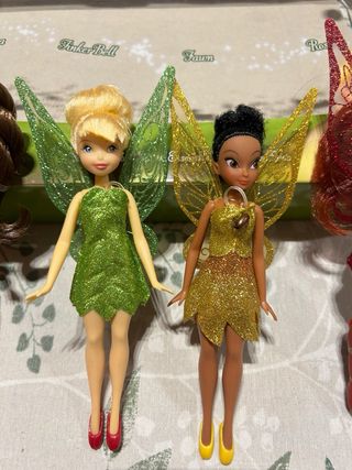 Set di 5 bambole Disney Fairies, inclusi Vidia, Iridessa, Tinker Bell, Fawn e Rosetta