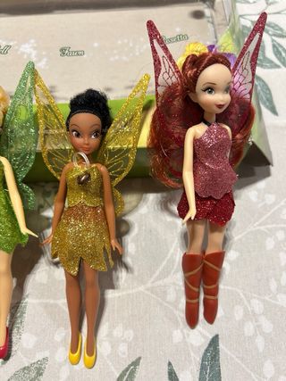 Set di 5 bambole Disney Fairies, inclusi Vidia, Iridessa, Tinker Bell, Fawn e Rosetta