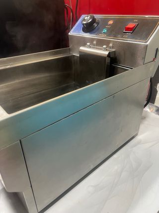 Freidora industrial acero inoxidable