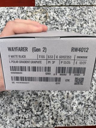 Ray-Ban Wayfarer Gen 2 Meta Precintadas