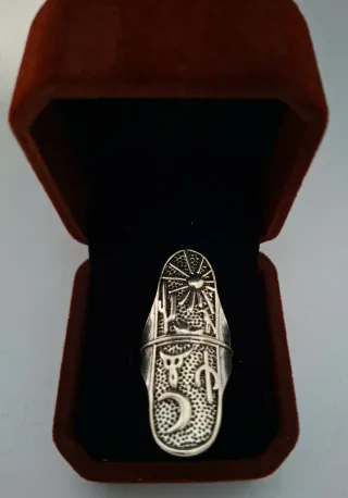 Colección Ocaso Salvaje Anillos Boho Western c