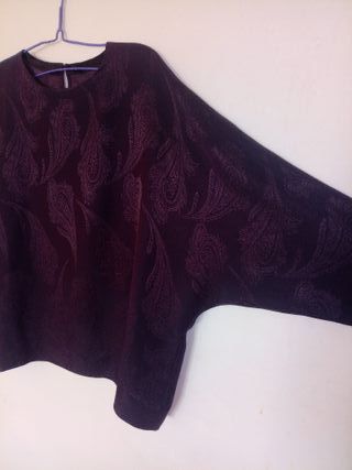 Blusa Burdeos Talla XL
