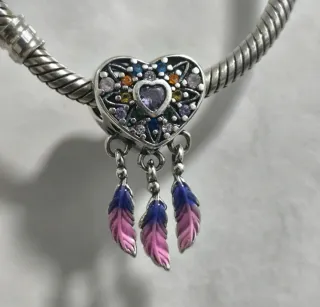 Charm Corazón Atrapasueños