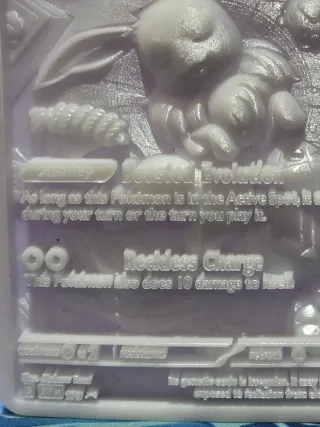Eevee Pokémon Card Relief