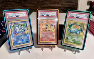Trío Celebrations PSA 10 Blastoise Charizard Venus