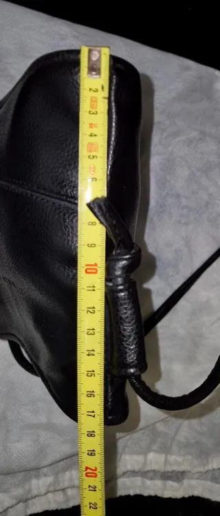 Bolsito de Piel Negro