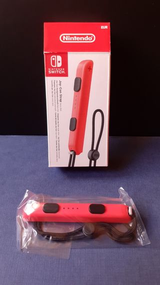 Correa Joy-Con Rojo Neón Nintendo Switch