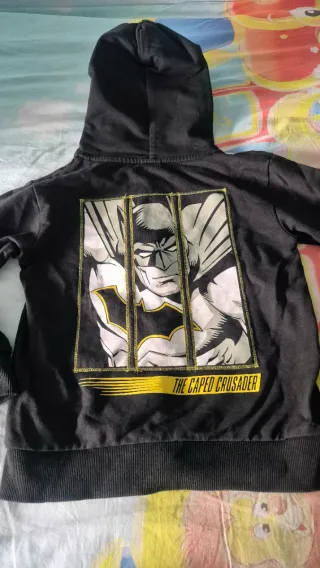 Sudadera Batman niño capucha