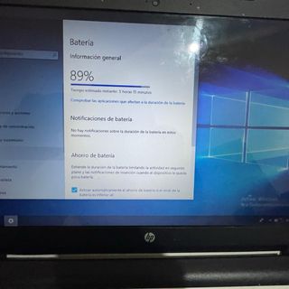 HP Portátil Blanco y Negro