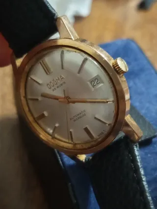 Reloj Automático Suizo de Lujo Chapado en oro