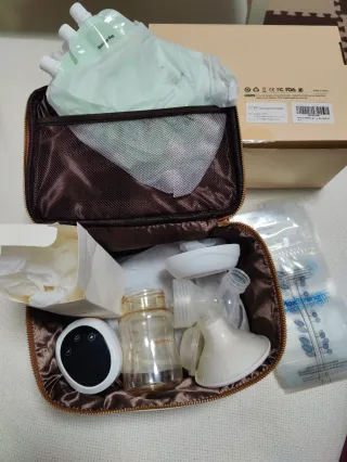 Sacaleches Bammax con bolsa