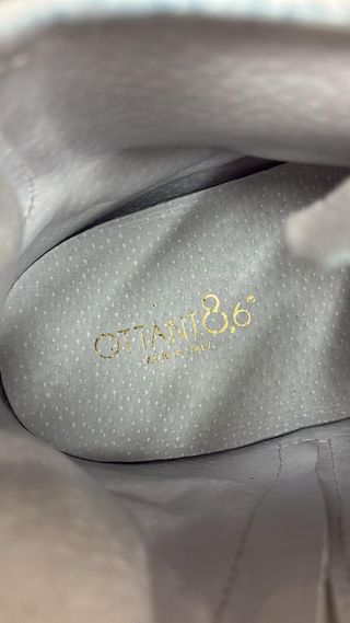 Scarpe uomo grigie e bianche