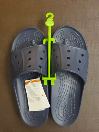 Ciabatte Crocs verdi nuove con cartellino