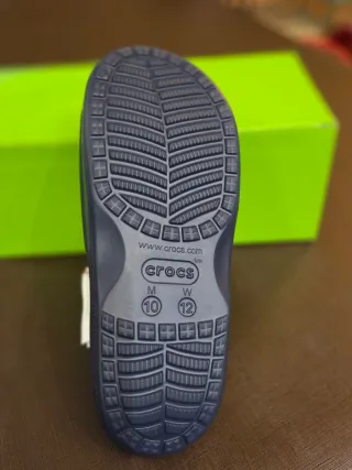 Ciabatte Crocs verdi nuove con cartellino