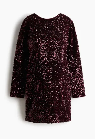 Vestido lentejuelas premamá nuevo