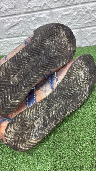 Scarpe Rich uomo blu e oro