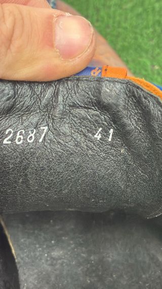 Scarpe Rich uomo blu e oro